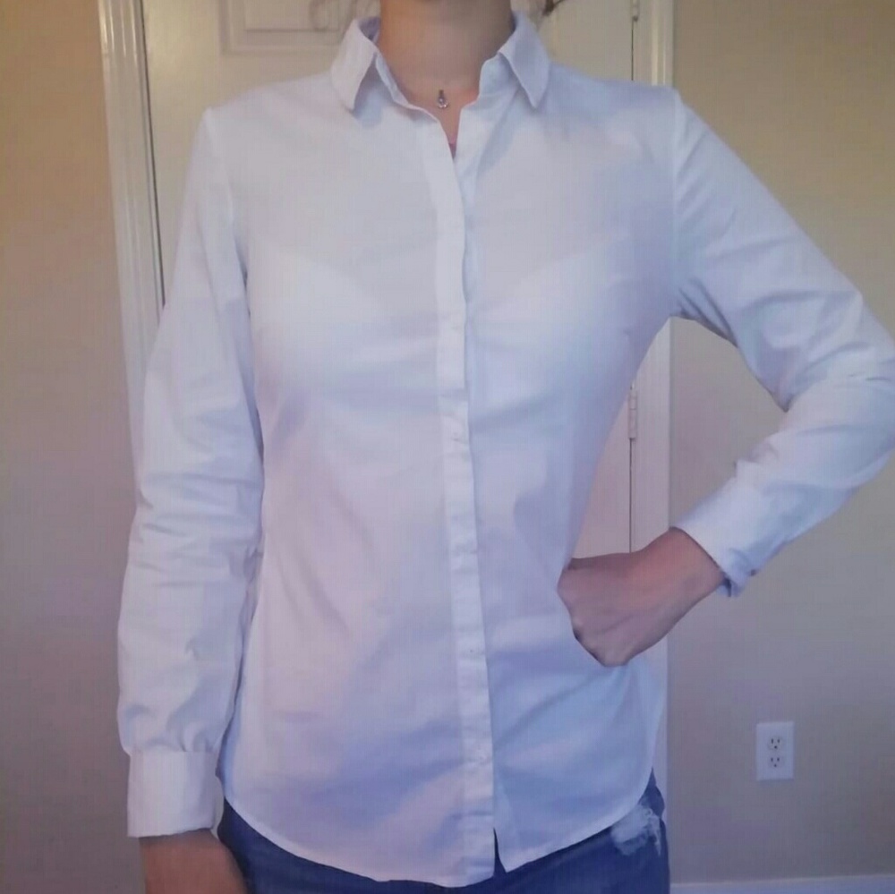 Beautiful Stradivarius white shirt